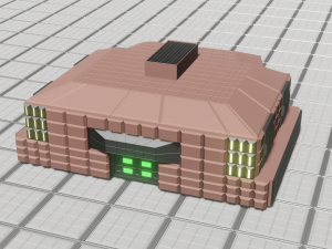 production of tanks 3D Model