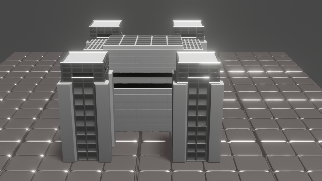 headquarters 3Dモデル .c4d .max .obj .3ds .fbx .stl .blend 