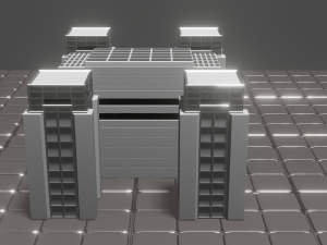 headquarters Model 3D