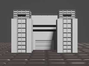 headquarters 3Dモデル