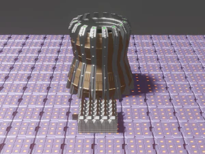 nuclear power plant 3D Model