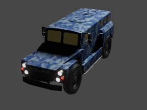 all-terrain vehicle bear 3D 模型