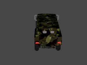 all-terrain vehicle bear 3D Model