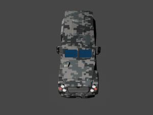 all-terrain vehicle bear 3D Model