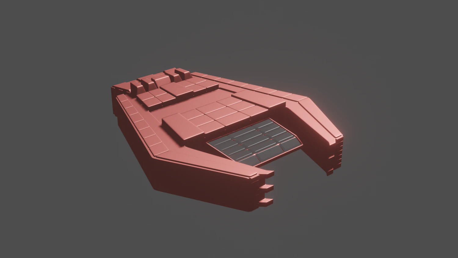 space fighter 1 3D Model .c4d .max .obj .3ds .fbx .stl .blend 