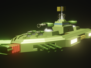 space cruiser 3D Model