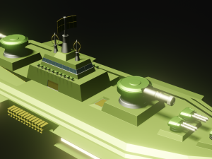 space cruiser 3Dモデル