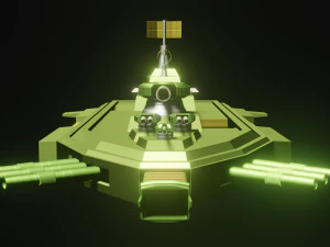 space cruiser 3D Model