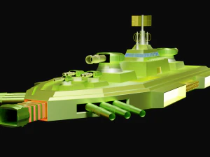 space cruiser 3D Model