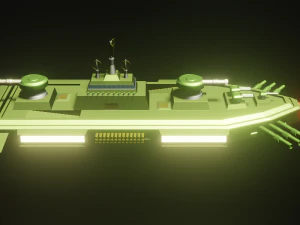 space cruiser 3D Model