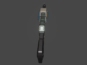 kalashnikov assault rifle of the future 3D मॉडल