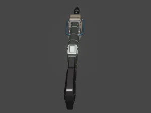 kalashnikov assault rifle of the future 3D Model