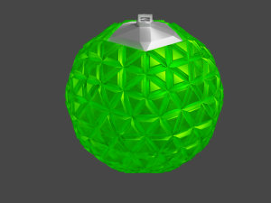christmas balls 3D Model