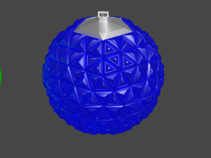 christmas balls 3D Model