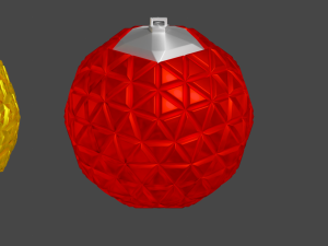 christmas balls 3D Model