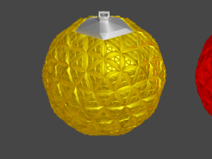 christmas balls 3D Model