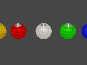 christmas balls 3D Model