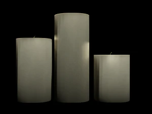 Kerze Basic 3D Modell