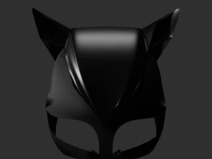m&aacute;scara de mulher-gato Modelo 3D
