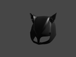 catwoman mask Modelo 3D