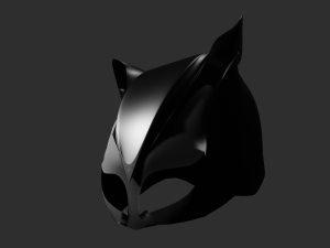 catwoman mask Modelo 3D
