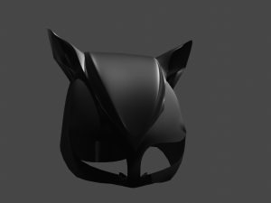catwoman mask Modelo 3D