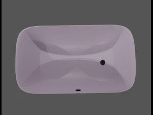 banheira com chuveiro Modelo 3D