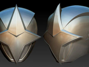 шолом ніндзя сталевий рейнджер 3D Модель