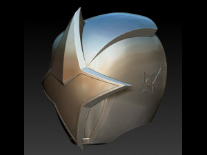 ninja steel power ranger helmet 3Dモデル