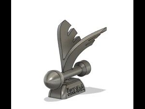 logo koda 3d Model Cetak 3D