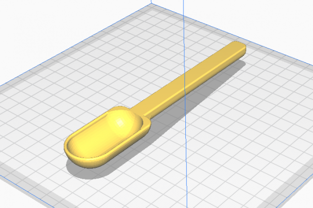 ladle Modello di stampa 3D .c4d .max .obj .3ds .fbx .stl .blend 