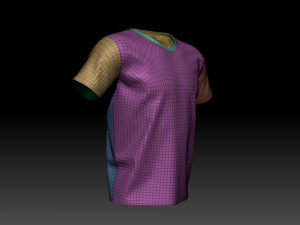 t-shirt base 3D Model