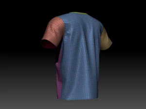 t-shirt base 3D Model