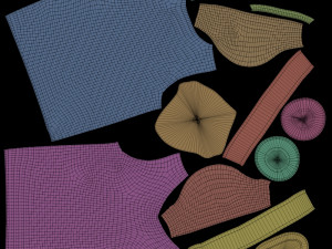 t-shirt base 3D Model