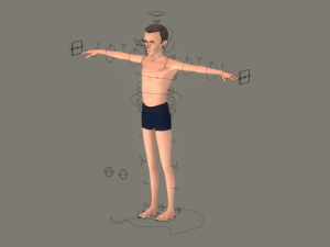 boy - a rigged character 3D Model