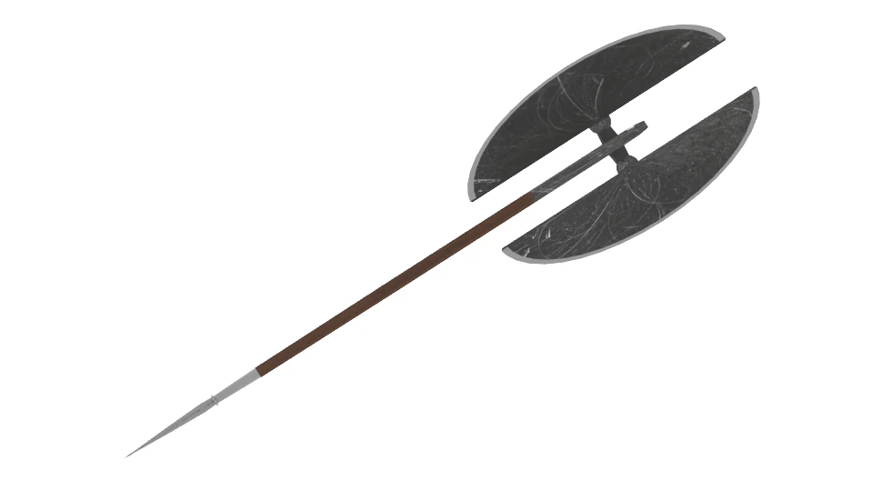 simple axe 3D Model .c4d .max .obj .3ds .fbx .stl .blend 