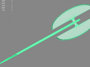 simple axe 3D 모델