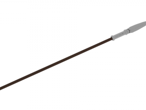 spear with runes 3D 모델