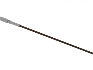 spear with runes 3D 모델