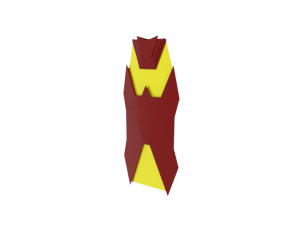 simple shield 3D 모델