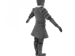 simple armor 3D 모델