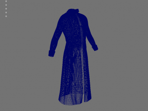 simple coat 3D Модель