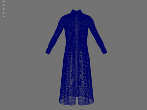 simple coat 3D Модель