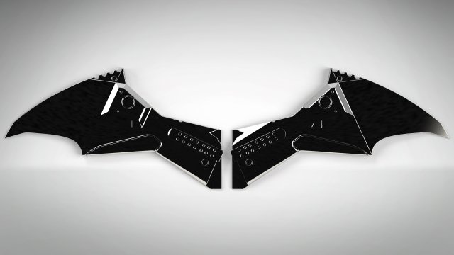 batman crest 2021 3Dプリントモデル .c4d .max .obj .3ds .fbx .stl .blend 