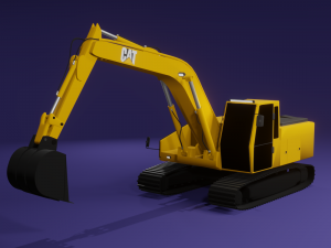 excavator caterpillar 3D Model