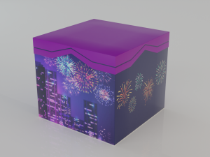 fireworks 3d 3D Model
