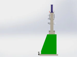 areca leaf plate making machine 3D Model