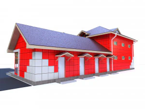 shopping center yakor 3D Model