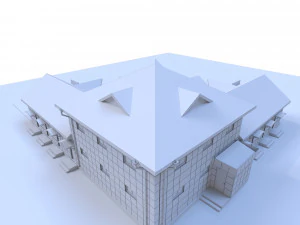 shopping center yakor 3D Model