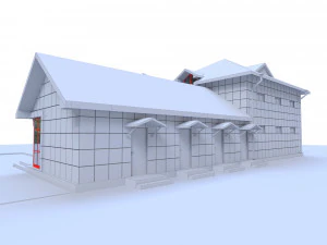 shopping center yakor 3D Model